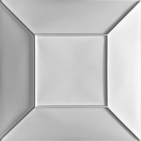 Ceilume Convex 2ft x 2ft White Ceiling Tile V1-CONVEX-22WTO
